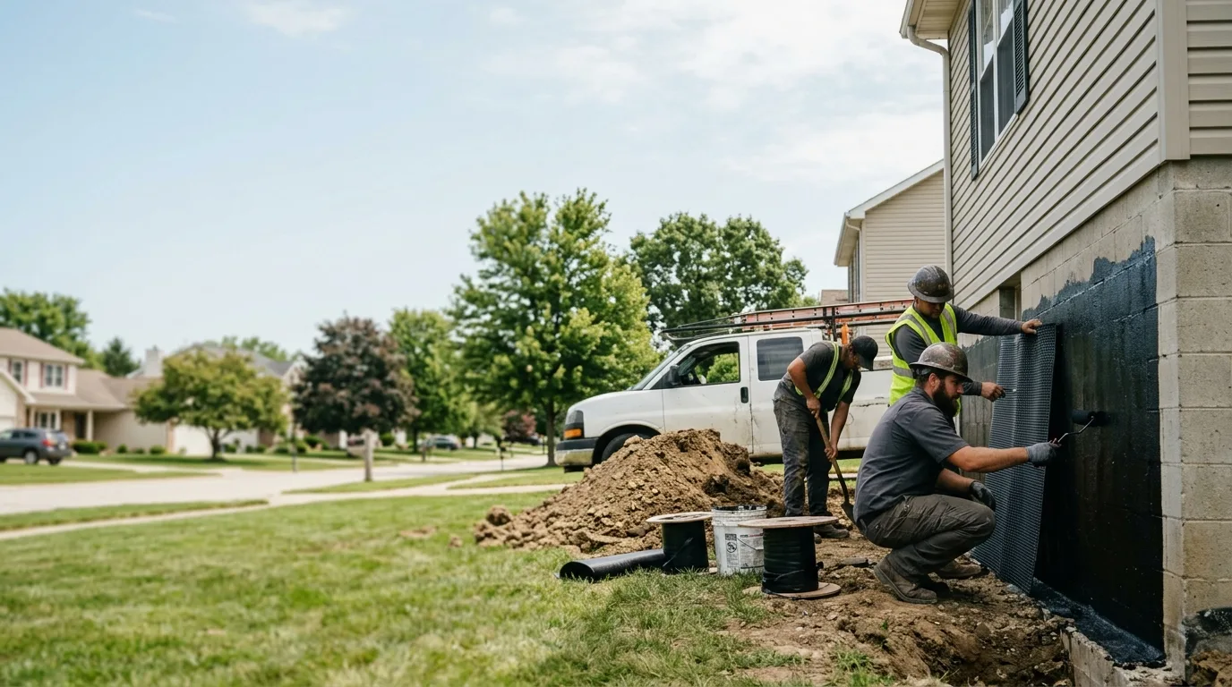 Basement Waterproofing in Niantic, IL near me